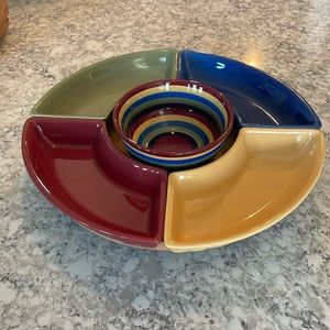 Longaberger hors devour lazy Susan